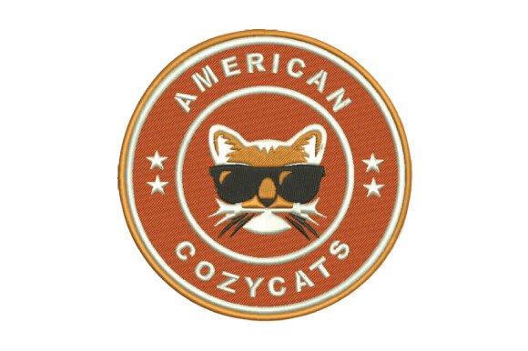 American Cozy Cats: A Whimsical Embroidery Design for Craft Fair Success