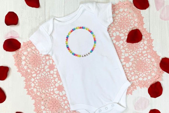 Amor Letter Bead Bracelet with Hearts Embroidery Design Review
