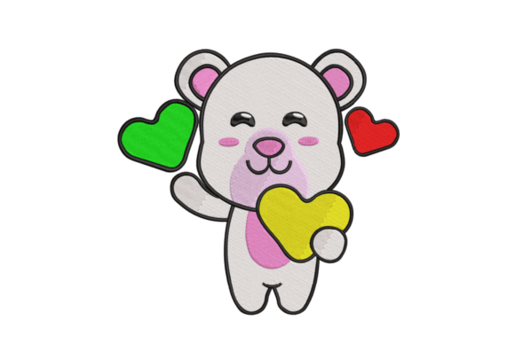 Beary Sweet Valentine Embroidery Review