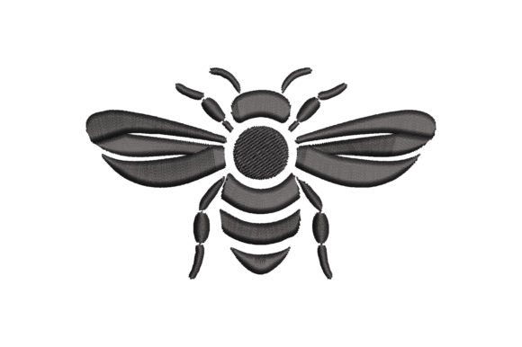 Bee Silhouette: A Versatile Embroidery Design for Creative Sellers