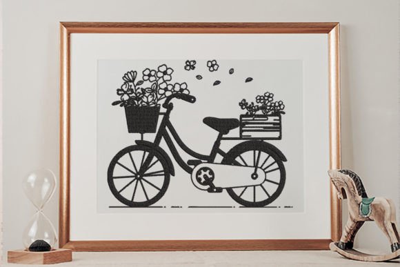 Bike Flowers Embroidery Design Review for Seasonal Projects