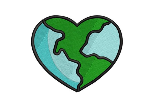 Heart Planet Embroidery Design Review for Apparel Projects