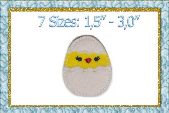 ITH Chickie in Egg Feltie File Review for Personalized Embroidery Gifts