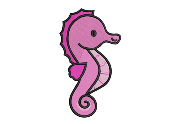 Pink Seahorse: A Seasonal Embroidery Design Review