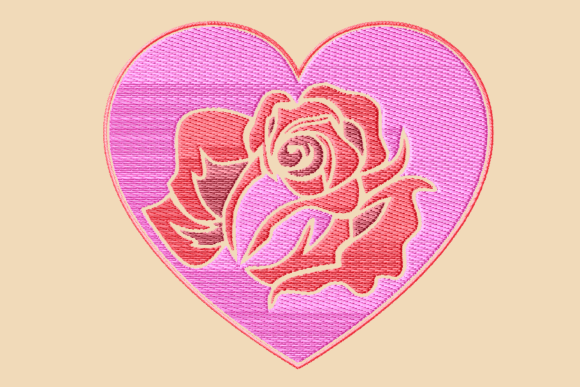 Red Rose Pink Satin Heart Review for Handmade Gift Projects
